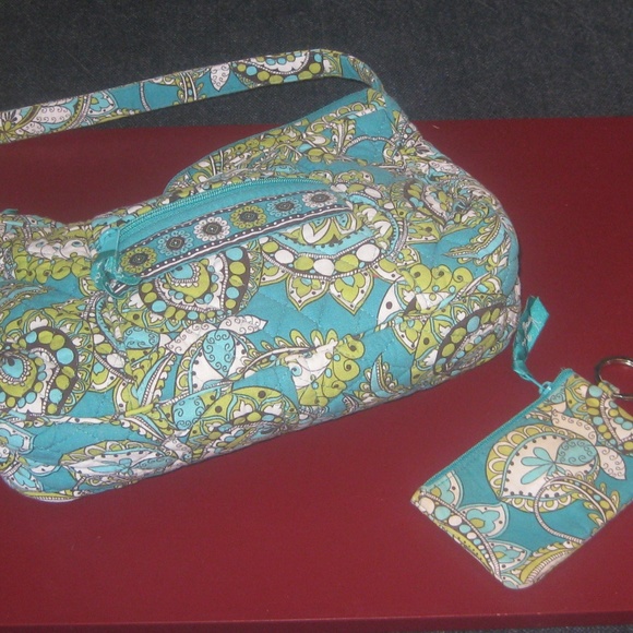 Vera Bradley Handbags - V. Bradley Molly Style Bag & ID Case(Peacock)(RET)